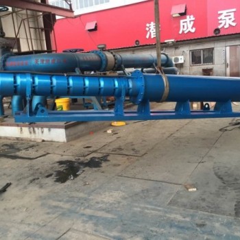 在水庫排水使用臥式高揚程潛水泵廠家